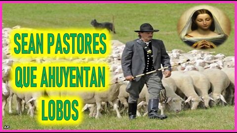 MENSAJE DE MARIA SANTISIMA A PEDRO REGIS - SEAN PASTORES QUE AHUYENTAN LOBOS