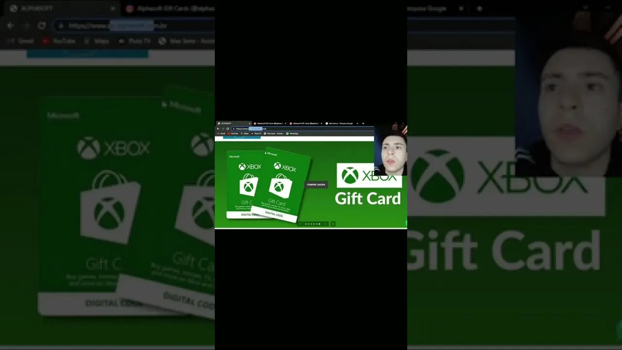 COMO COMPRAR GIFT CARDS XBOX PELO PIX !!!!!!!😮😮😮😮#xbox #shorts #fypシ #gaming