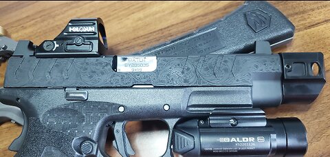 XD-M Elite Laser Engraving & Cerakote DIY