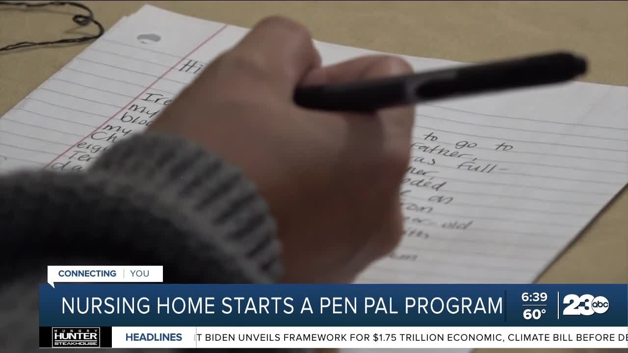 Positively 23ABC: Nursing home starts a pen pal story