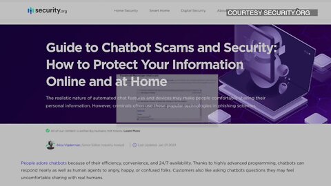 Scammers using AI chat to fool people