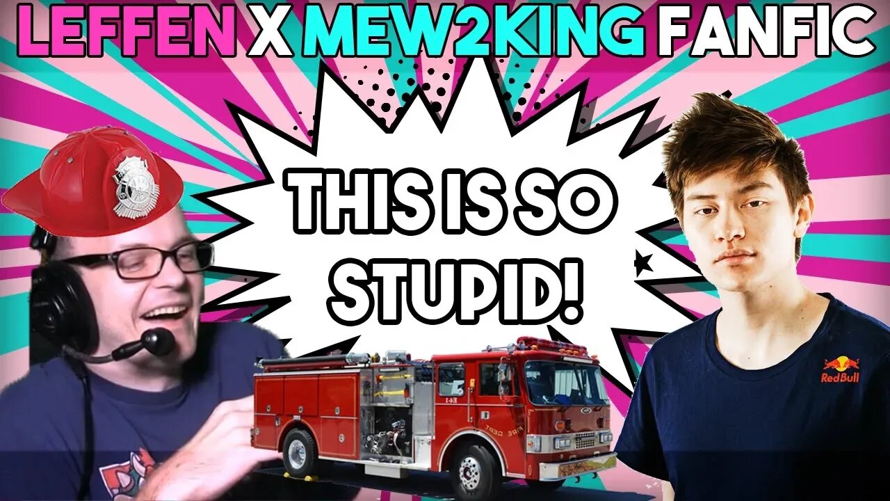 Mew2king reads the Leffen X Mew2king FanFic and LOSES IT