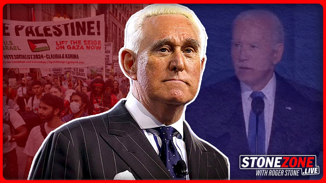 Kamala Runs From Biden Record as Protestors Attack | The StoneZONE w/ Roger Stone