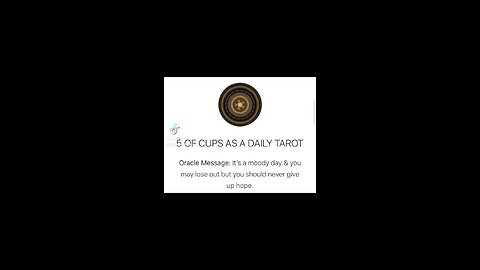 5 Of Cups