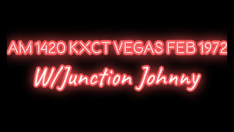 Am 1420 kxct Vegas only rock Feb 1972