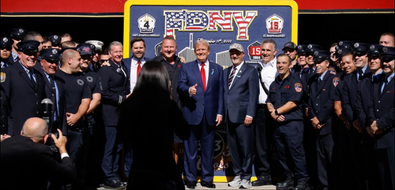 New York Firefighters Support Trump