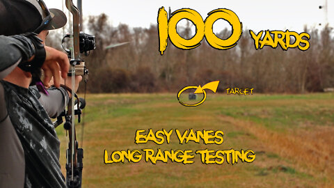 Easy Vanes Long Range Testing - 100 yards - No Frills Just Shootin'