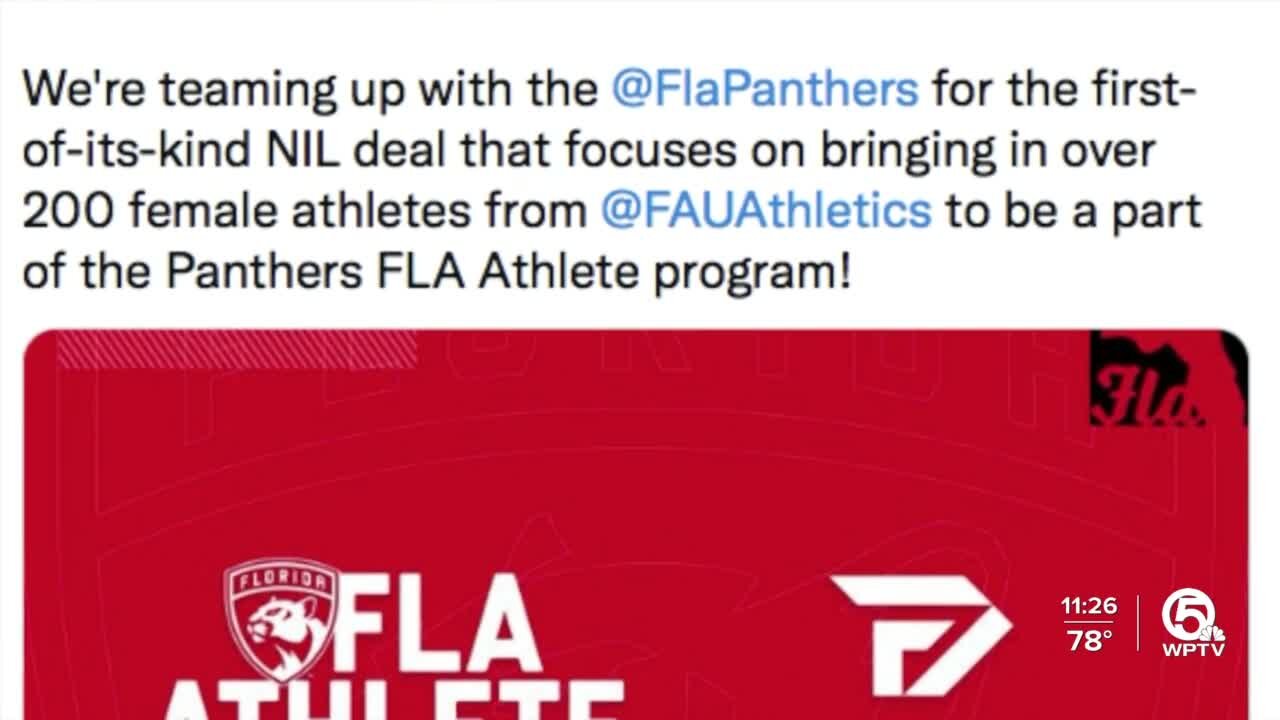 Florida Panthers team up with FAU