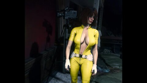 Resident Evil 2 Remake Claire April O'Neil outfit [4K] Exclusive Mod