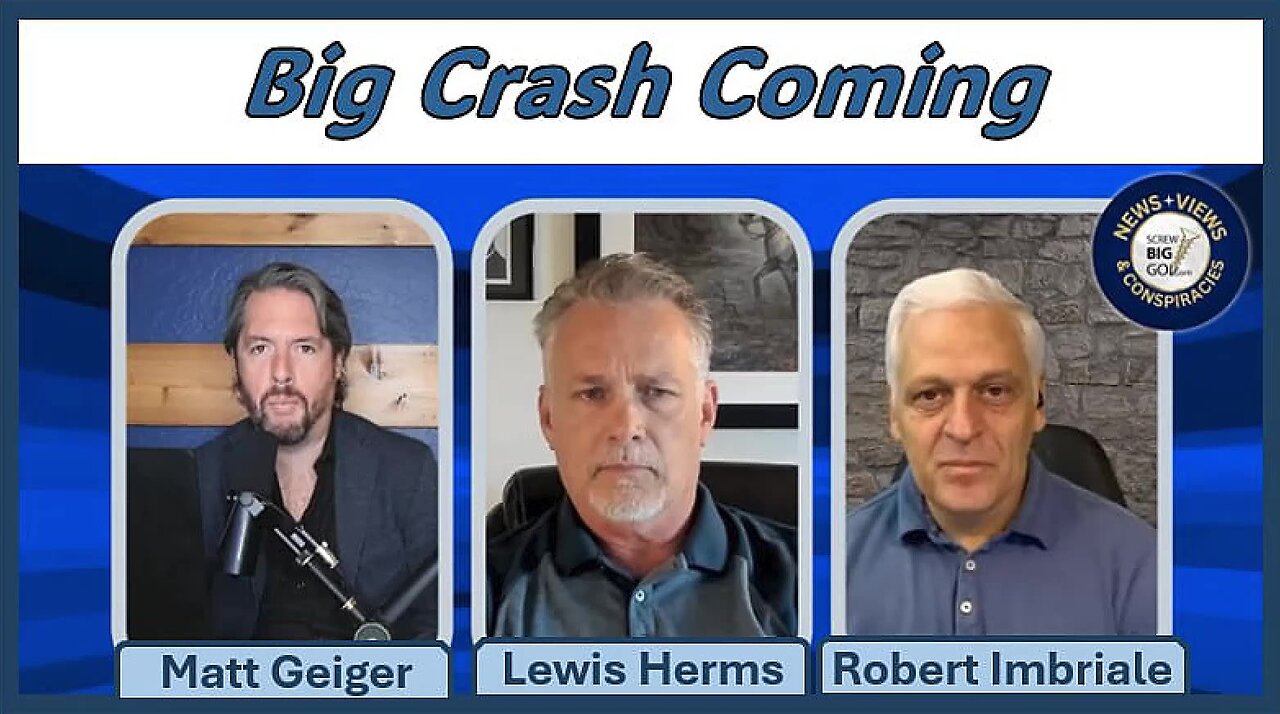 Is a BIG Crash Coming? Matt Geiger Joins Us Today! Follow This Channel for More!