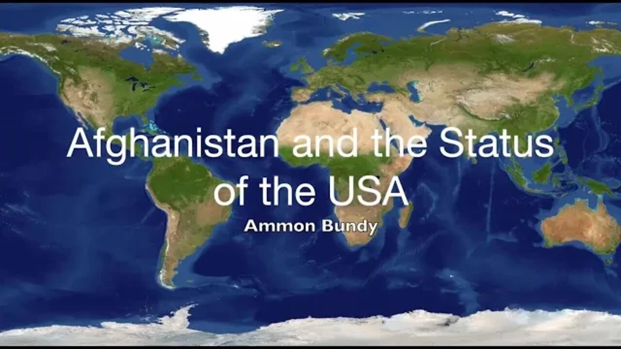 Afghanistan and the Status of the USA