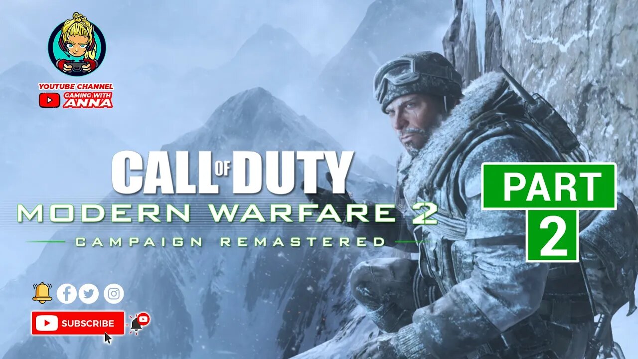 Call of Duty - Modern Warfare 2 Remastered "CLIFFHANGER" Walkthrough