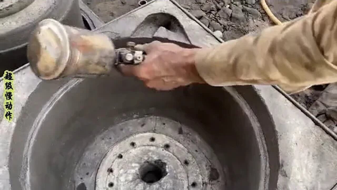 Put old wheel into furnace to make new wheel./-19