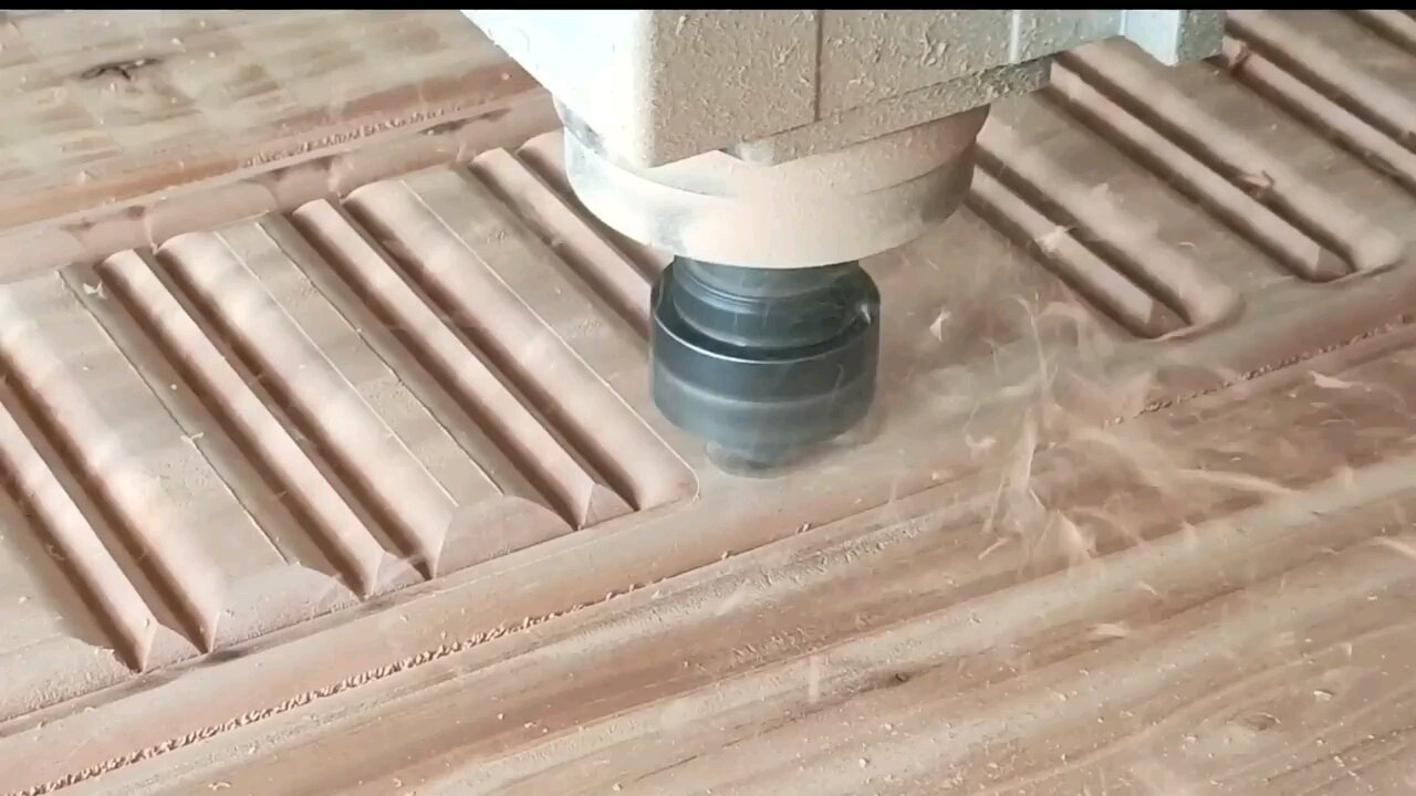 wooden 2d disign with cnc machine