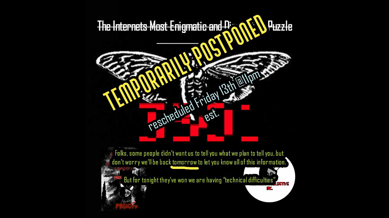 [NEW RESCHEDULED STREAM] The Internets Most Mysterious and Disquieting Puzzle to Date