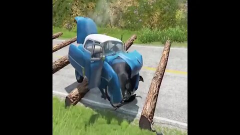 Cars vs Giant Crater 2of6 90of148 #shorts