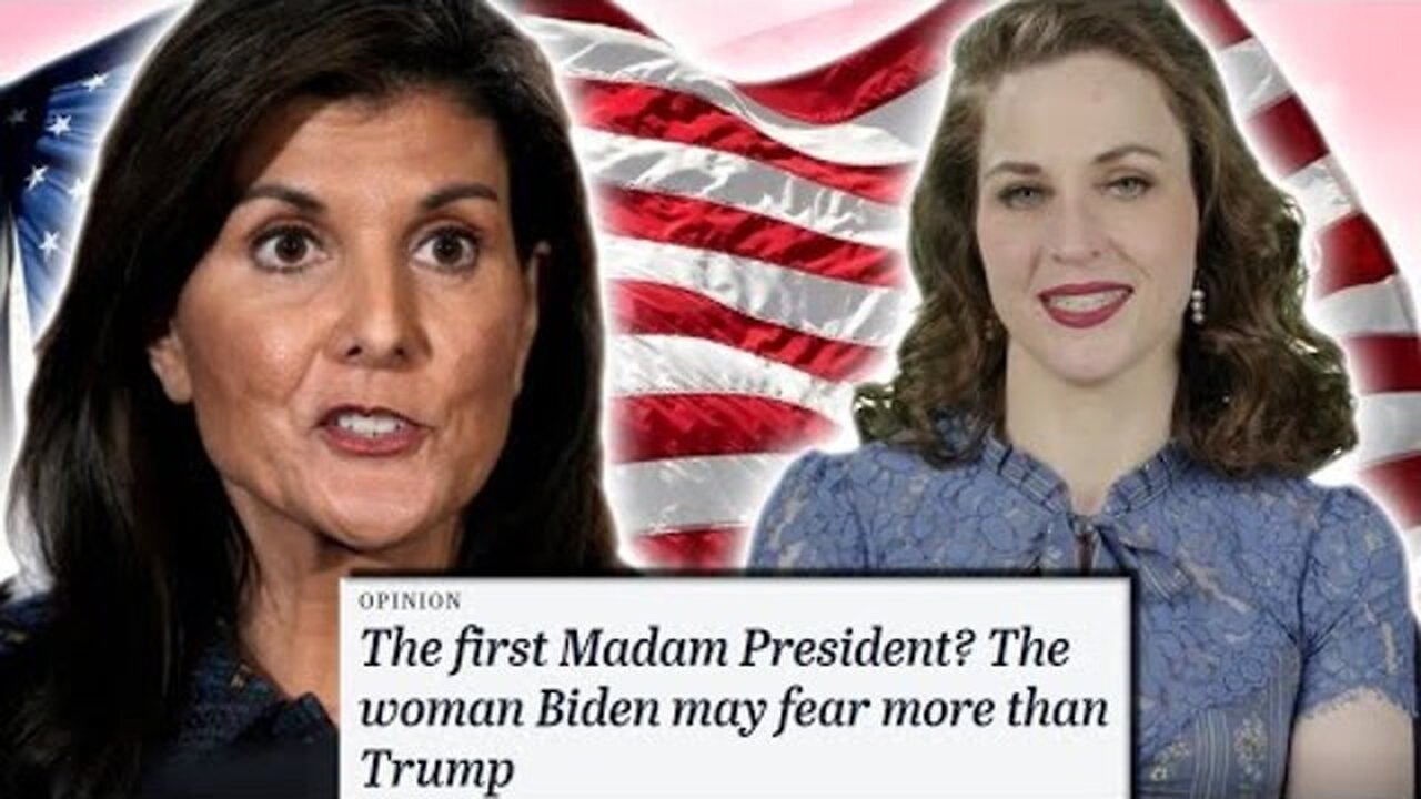 NIKKI HALEY COULD BE THE FIRST FEMALE POTUS. YIKES.