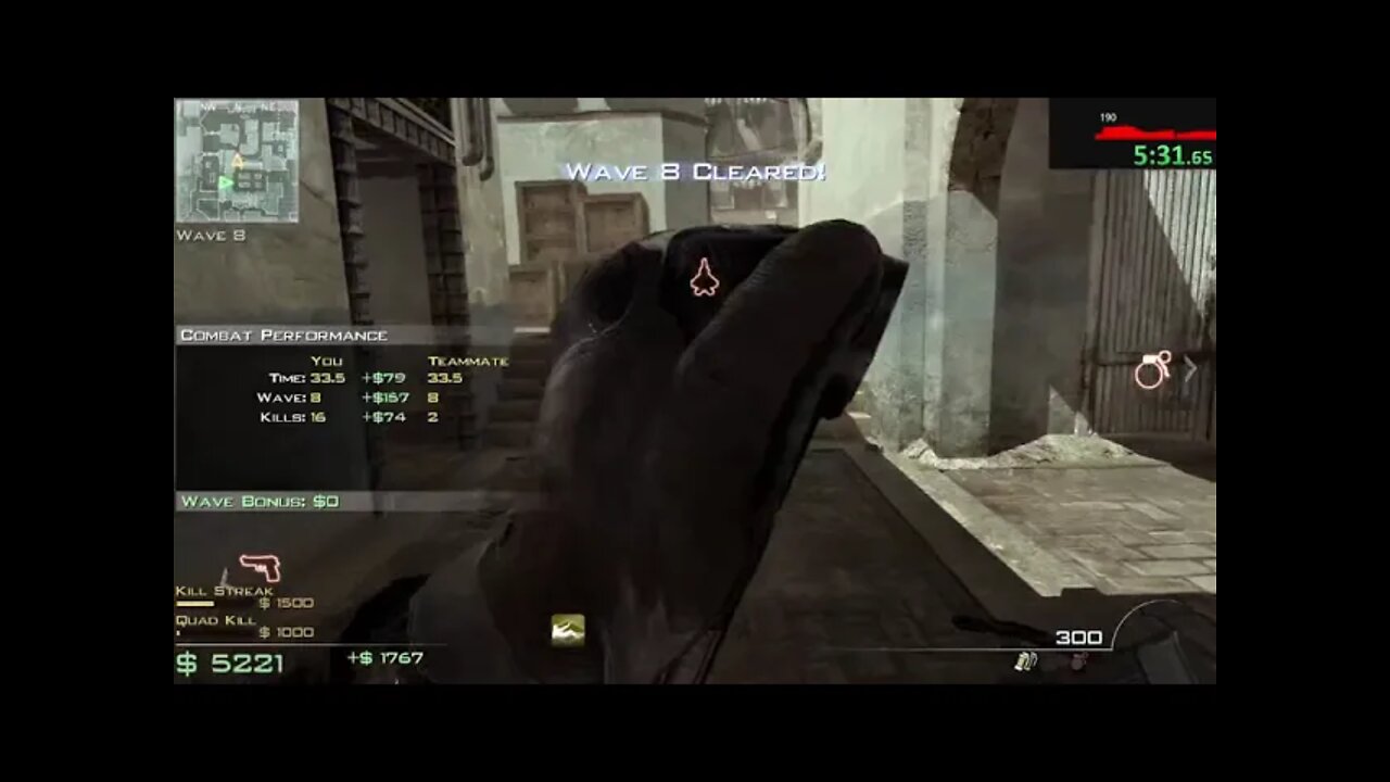 MW3 Survival Co-op Seatown Wave 20 - 14:07.50