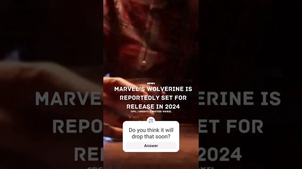 Marvel’s Wolverine Is Reportedly Set For Release In 2024 #cypherspit #Marvel #wolverine