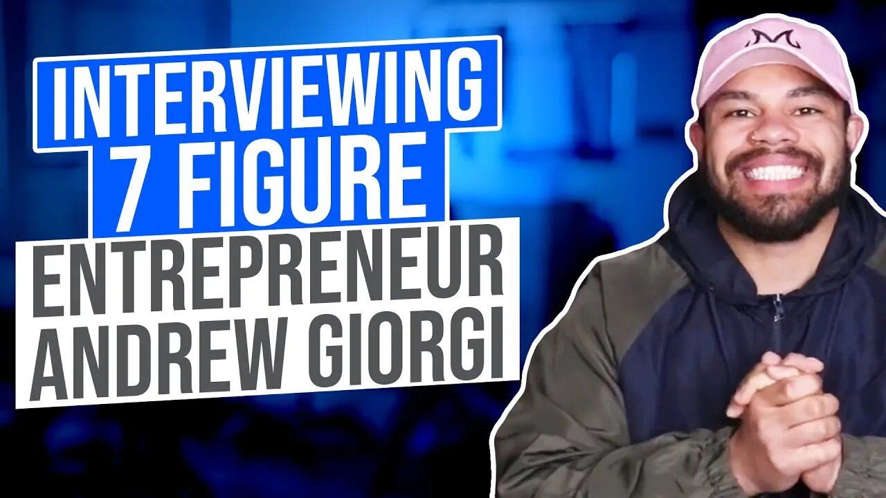 Interviewing 7 Figure Entrepreneur Andrew Giorgi | Facebook Marketplace Dropshipping Agency