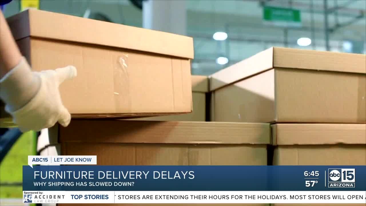 Why shipping has slowed down causing delays