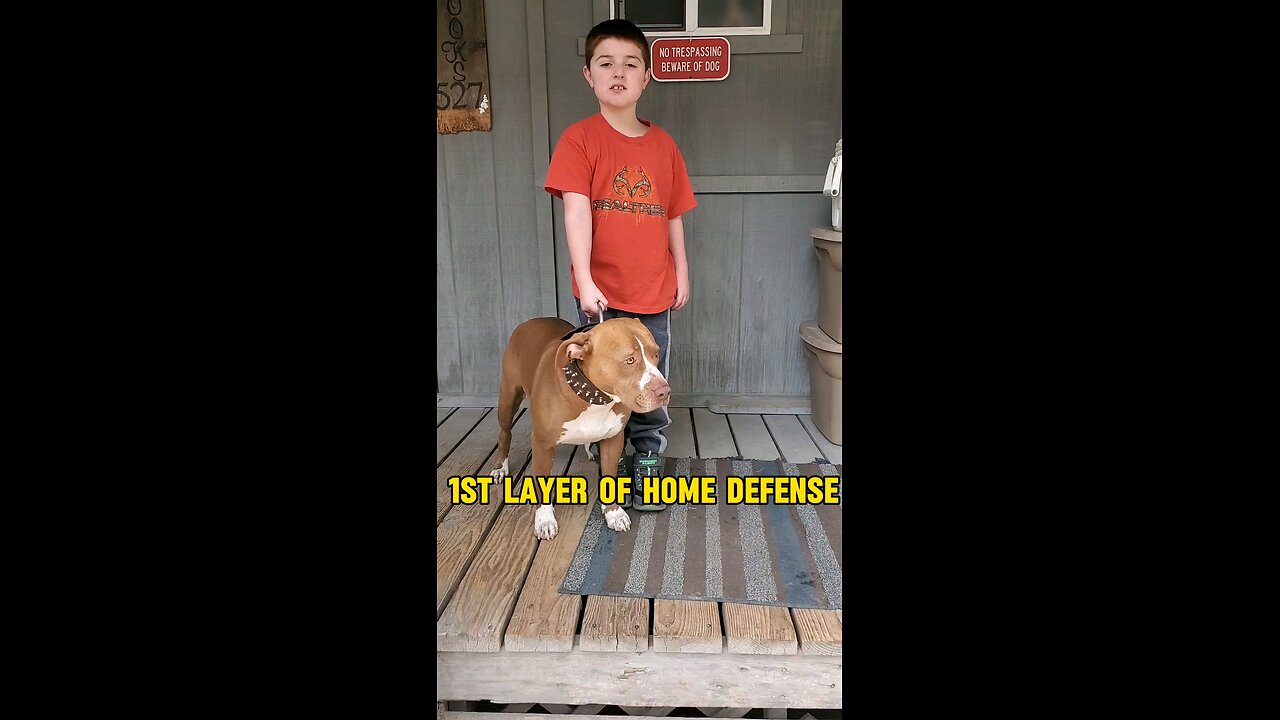 1st layer of home defense
