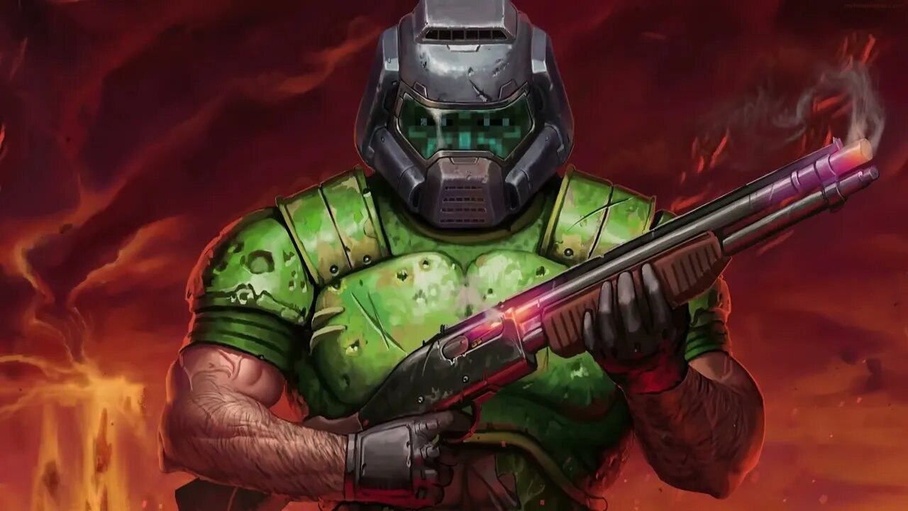 Lively Wallpaper - Doom Marine