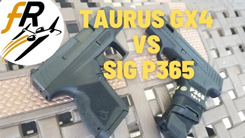 Taurus GX4 vs Sig P365 TableTop review