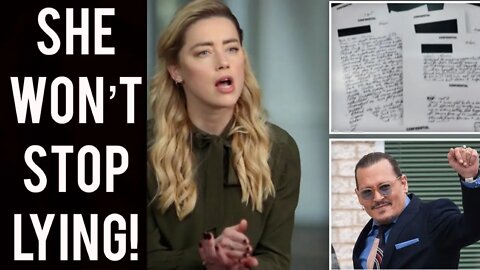 Amber Heard releases FAKE "evidence" the Judge called HEARSAY! Determined to DESTROY Johnny Depp!