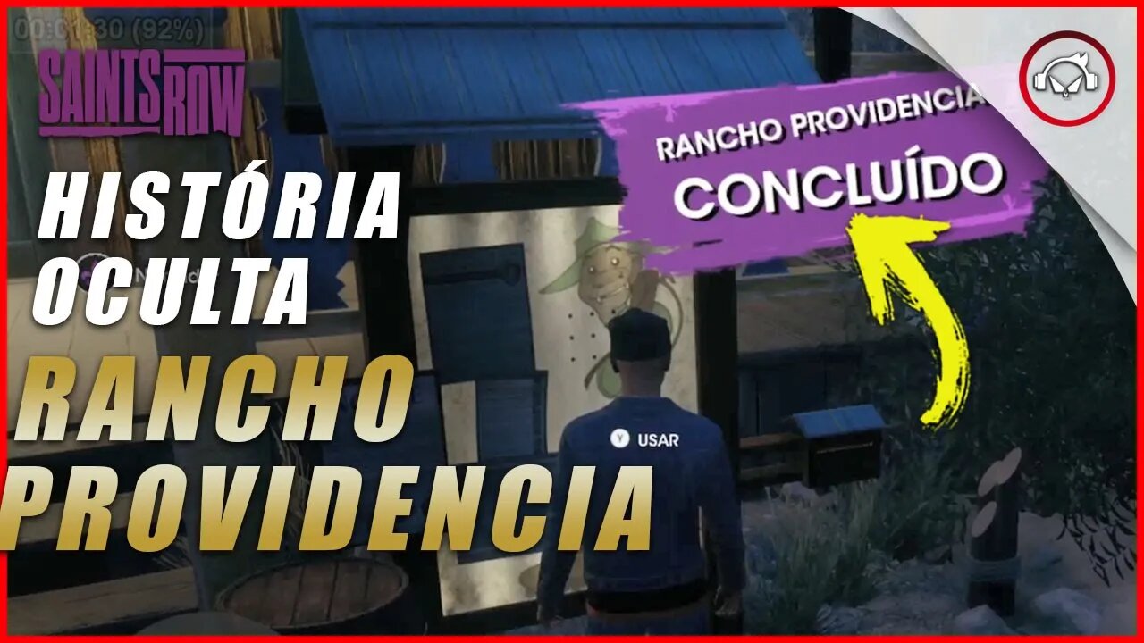 Saints Row, Como concluir a história oculta, Rancho Providencia | super dica