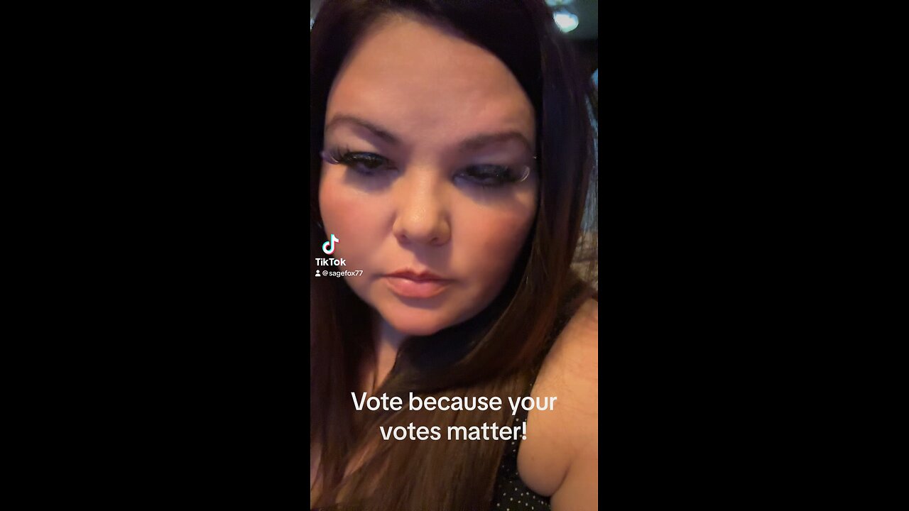 You matter vote!