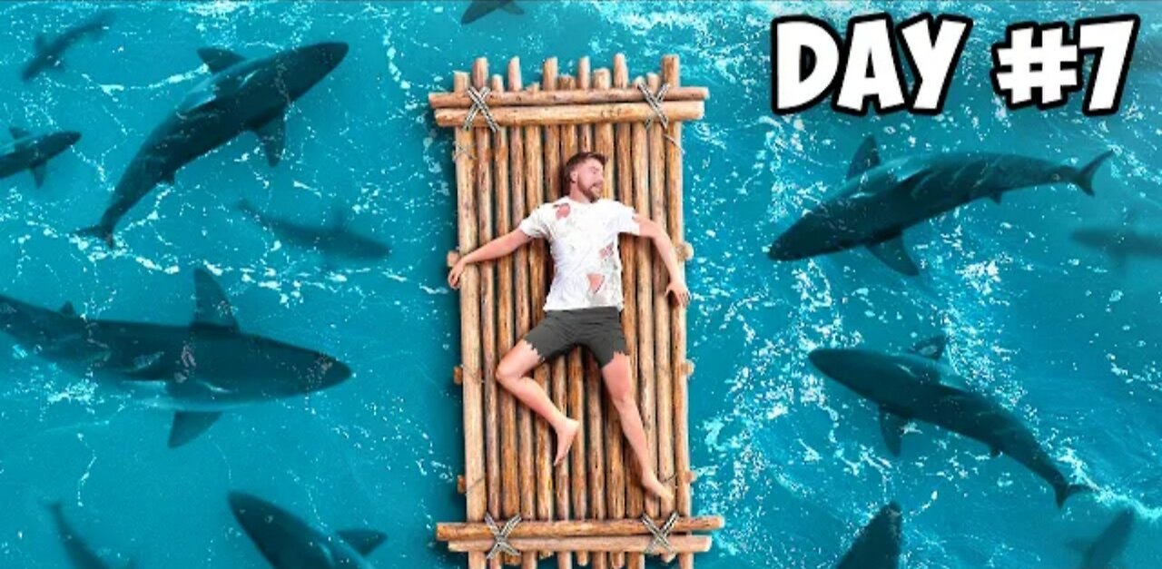 MR BEAST DEAD IN THE WATER SHARK 🦈🦈 ATTACK IN HIS BOAT