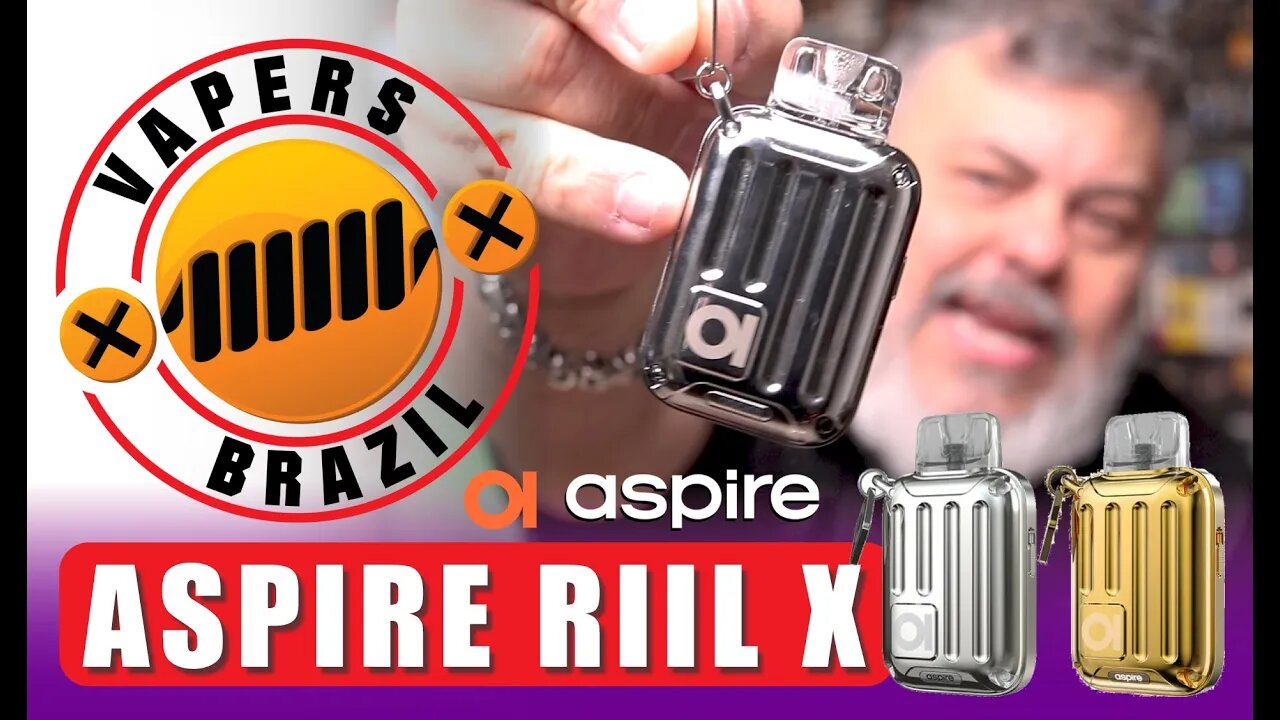 Aspire Riil X Pod - Já Conhece esta Marca ? - Review PTBR