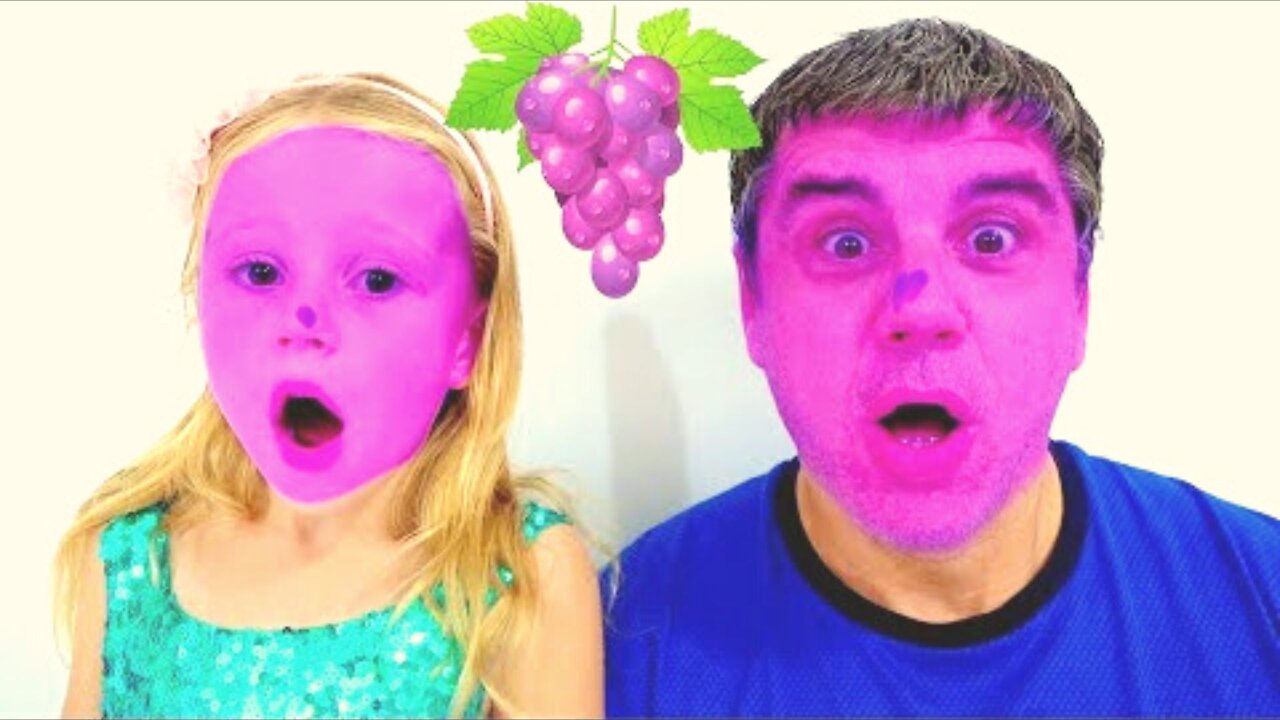 Song for kids about fruit smoothies from Nastya