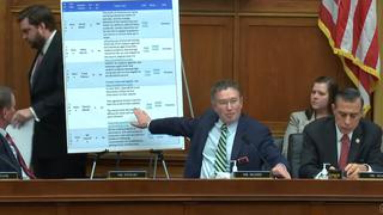 Rep. Thomas Massie discusses Pfizer Board Member Scott Gottlieb's role in censoring tweets