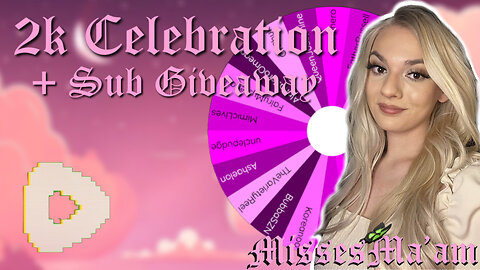 2k Celebration + Sub Giveaway 💚✨