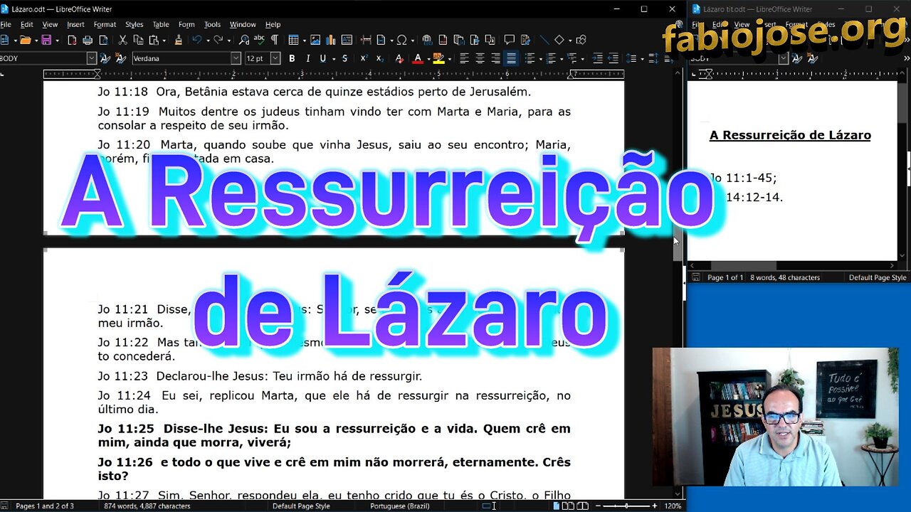 A Ressurreição de Lázaro