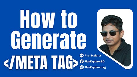 How to Meta Tag generator Blogger and WordPress SEO Part 1