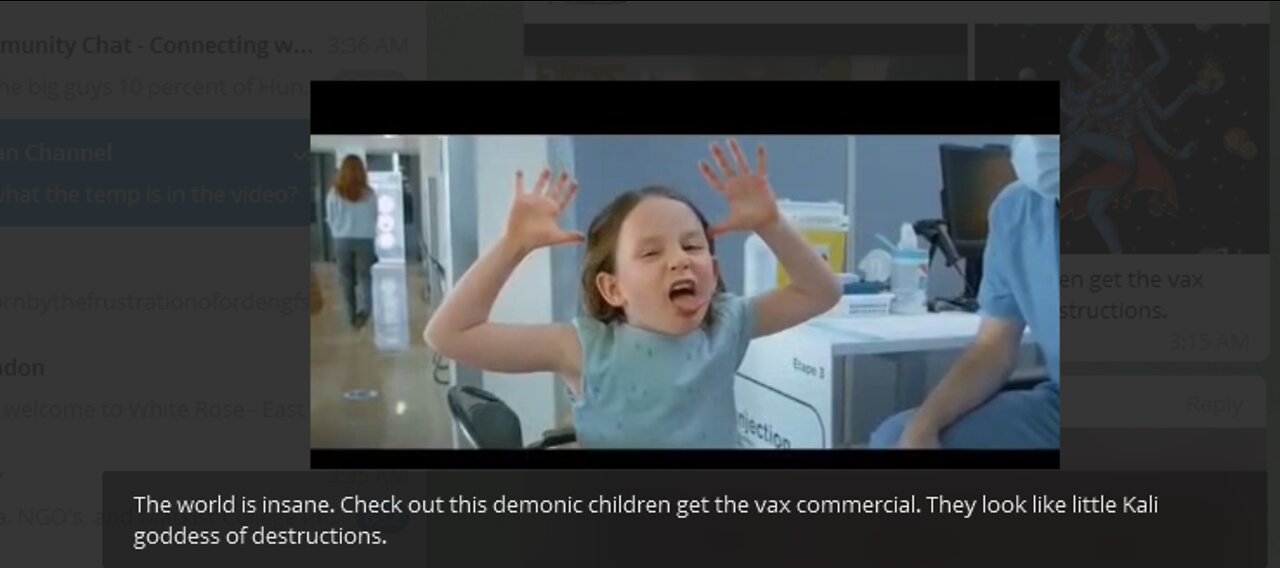 Quebec commercial to vaccinate children