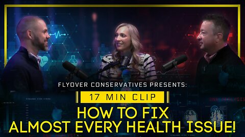 How To Fix Almost EVERY Health Issue! - Dr. Jason Dean | In-Person Interview Clip