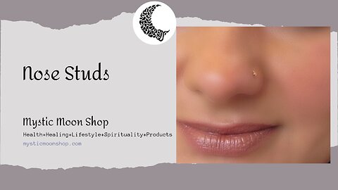 Nose Studs Mystic Moon Shop