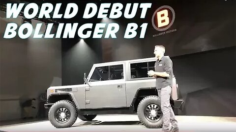 World Debut - Bollinger B1 Electric SUV