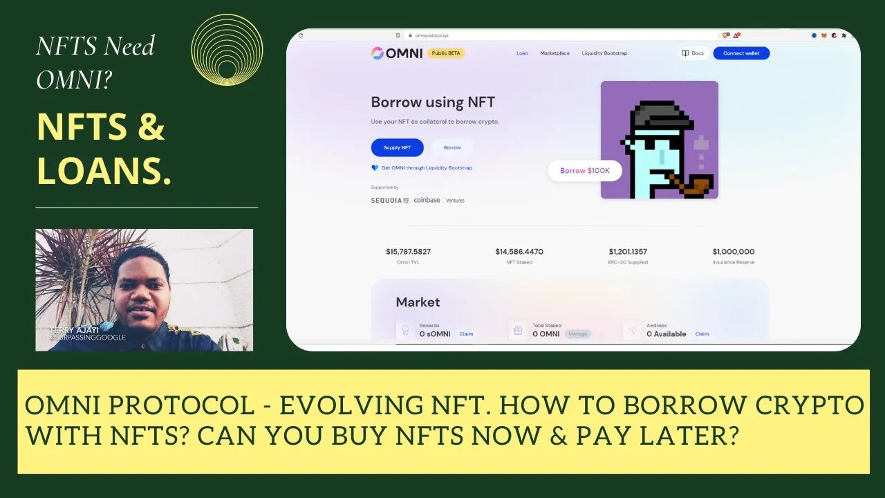 Omni Protocol - Evolving NFT. How To Borrow Crypto With NFTs? Can You Buy NFTs Now & Pay Later?