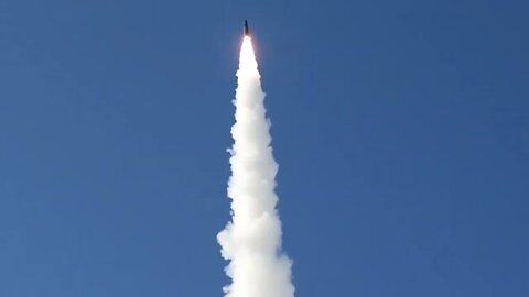 THE MOMENT OF LAUNCHING THE RUSSIAN ALEXANDRIA MISSILE!