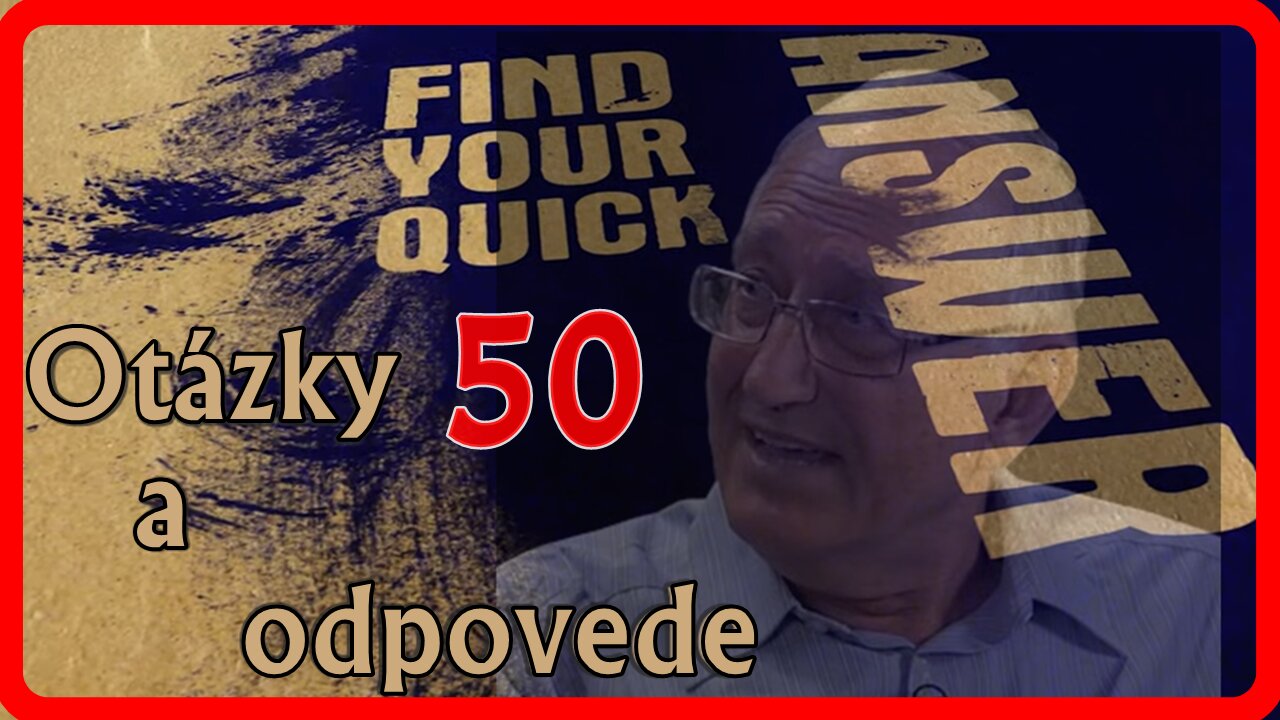 Prítomnosť Ducha Svätého v Starom zákone • Walter Veith & Martin Smith (FAQ 50)
