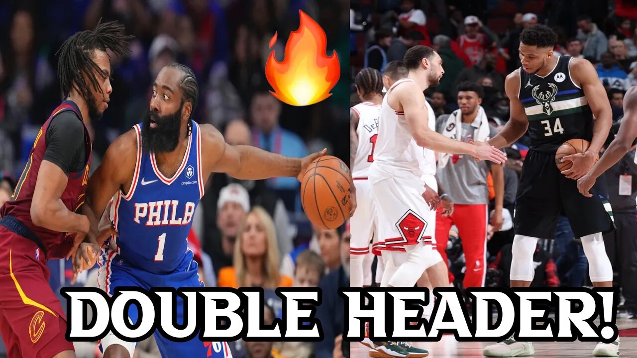 76ers vs Cavs / Bulls vs Bucks Full Game Highlights REACTION