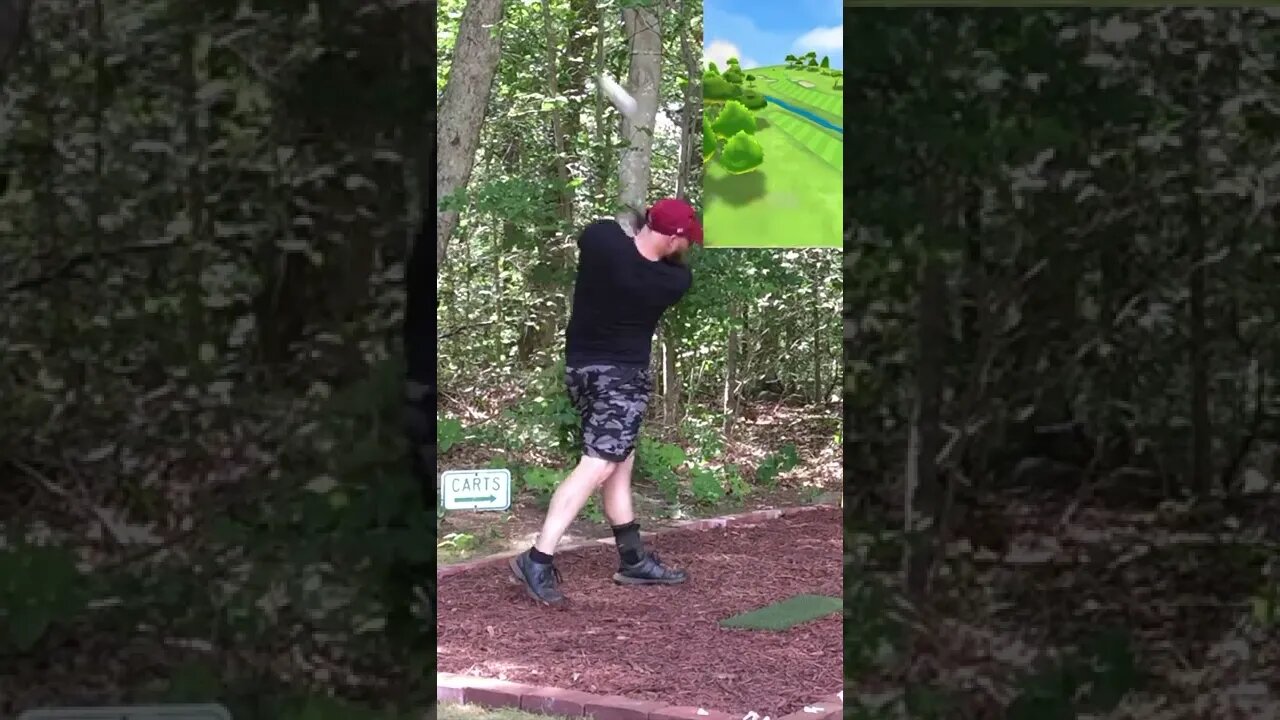 Hole 8 - Sedgefield CC #Shorts #Golf #GarminR10 #SimGolf #YoutubeShorts