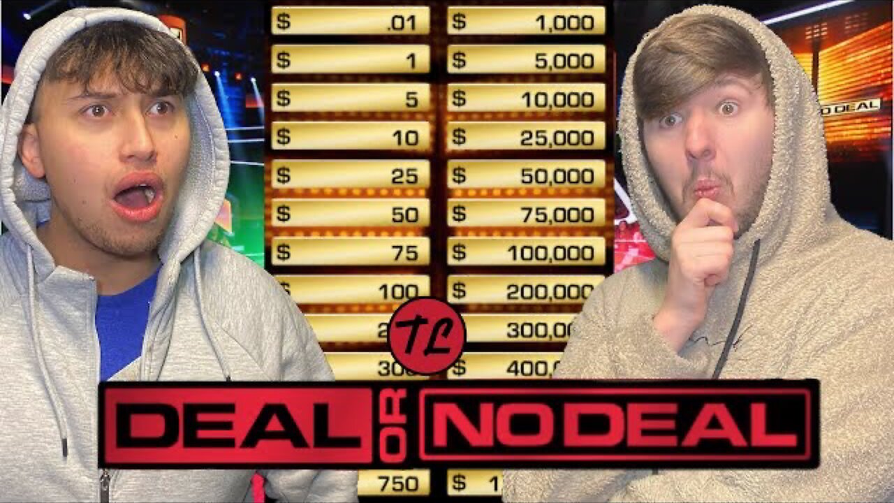 THE LADS PLAY DEAL OR NO DEAL!