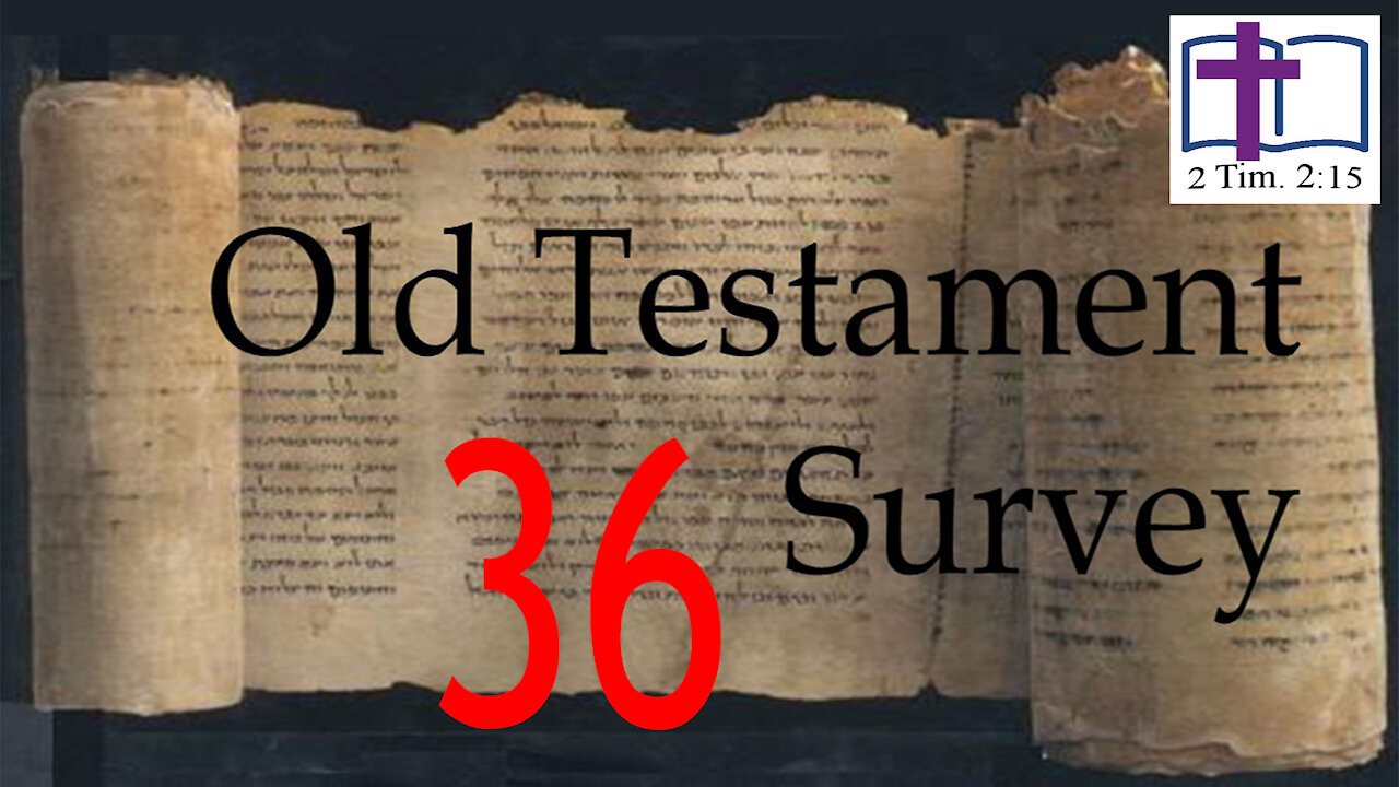 Old Testament Survey - 36: Lamentations