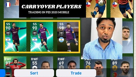 Can Carryover Players be traded in PES 2020 MOBILE ?